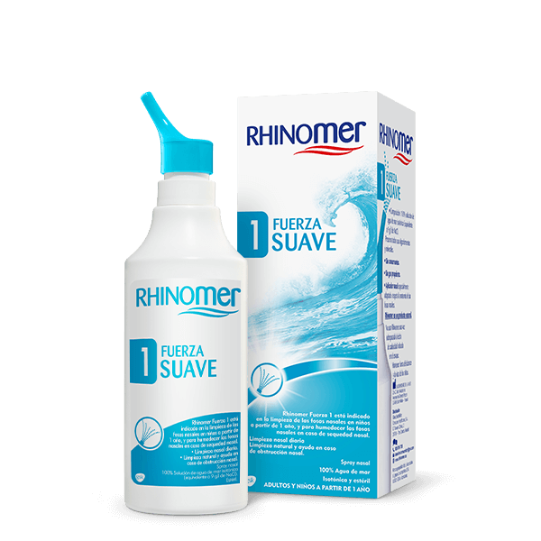 Spray Nasal Rhinomer Natural Plus con Eucalipto 