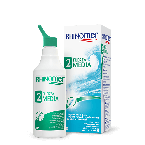 Spray Nasal Rhinomer Natural Plus con Eucalipto