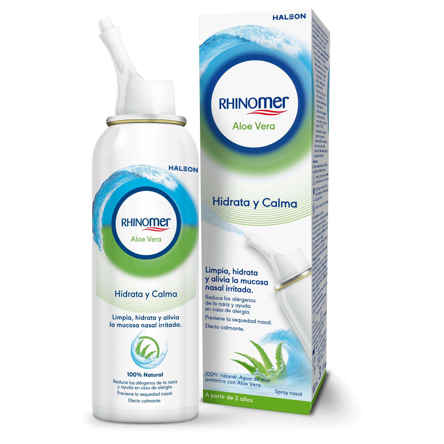 Rinomer Aloe Vera - Spray Nasal Con Agua de Mar