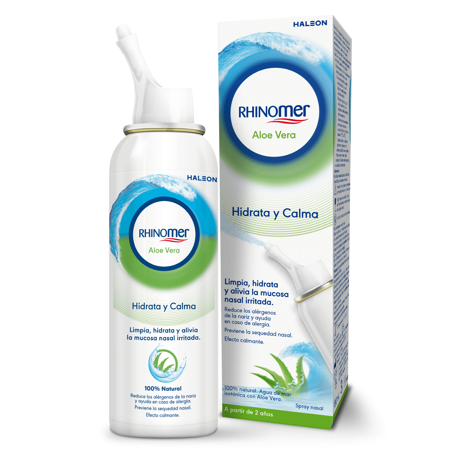 Rinomer Aloe Vera - Spray Nasal Con Agua de Mar